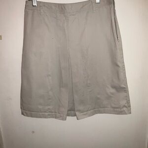 J. Crew Khaki Pencil Skirt